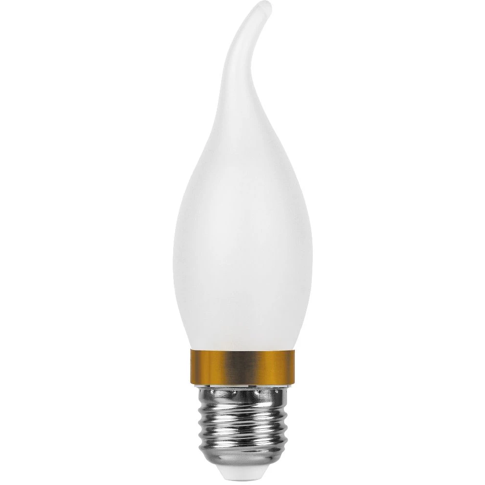 Лампа светодиодная, 6LED(3.5W) 230V E14 6400K матовая золота, LB-71 (25316) - Viokon.com
