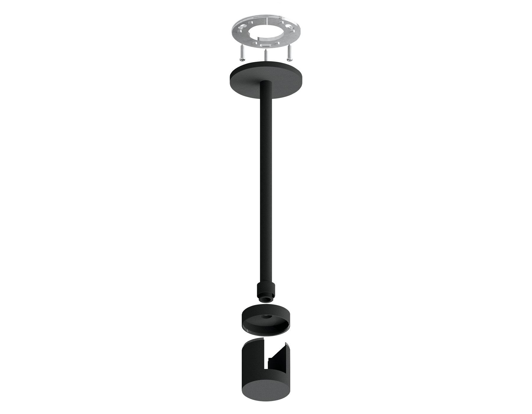 Крепеж накладной Techno Ring A9227 BK черный D20*200mm - Viokon.com