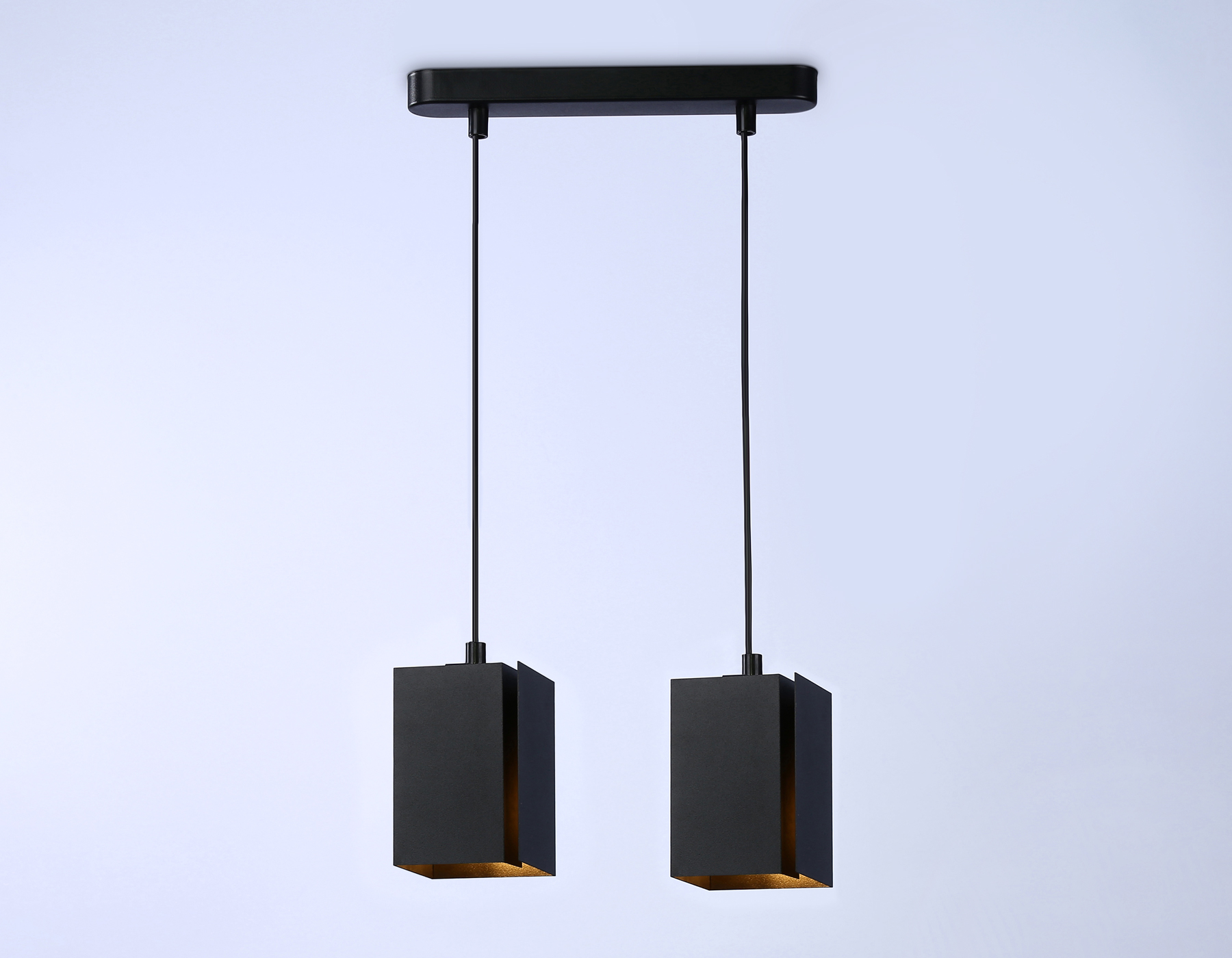 Светильник подвесной со сменной лампой G9 TN5133/2 BK черный E27/2 max 40W 260*80*1150 - Viokon.com