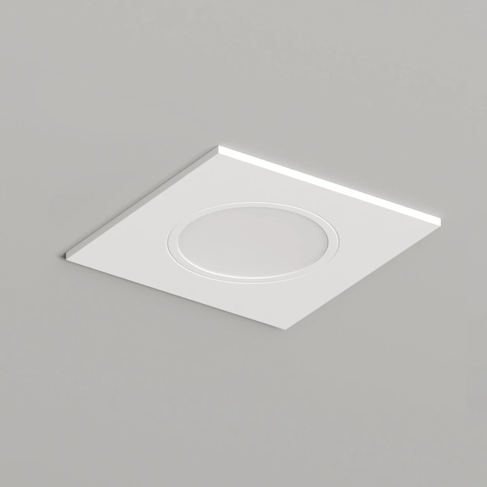 DK3102-WH Встраиваемый влагозащищенный светильник IP65 до 10 Вт LED GU53 белый - Viokon.com