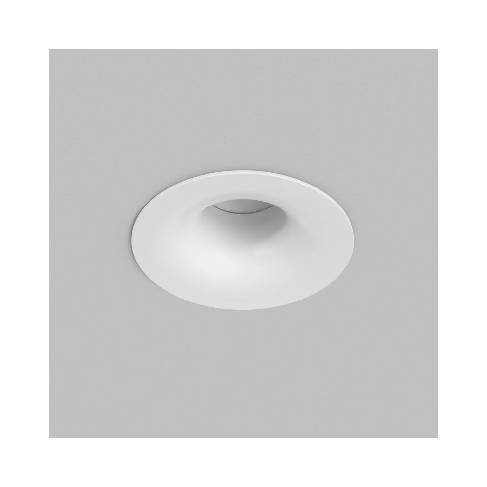 DK2430-WH Встраиваемый светильник SHINE GLOW 15Вт 3000-4000К IP20 белый матовый алюминий - Viokon.com