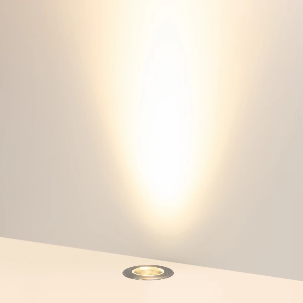 Светильник LTD-DAFNA-GROUND-R130-11W Warm3000 (SL, 20 deg, 230V) (Arlight, IP67 Металл, 5 лет) 061190 - Viokon.com