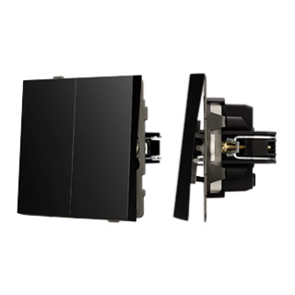 Механизм выключателя управления шторами SWT-TENDO-MKR2-PL-BK (230V, 10A) (Arlight, Черный) 054139 - Viokon.com