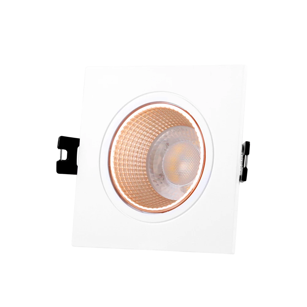 DK3071-WBR Встраиваемый светильник IP 20 10 Вт GU53 LED белыйбронзовый пластик - Viokon.com