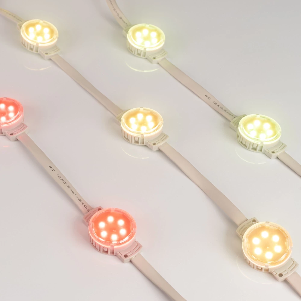 Модуль управляемый SPI-F6-D40 24V RGB-RAM-Auto (1.25W, IP68, 120 deg) (Arlight, Пластик, 3 года) 036828 - Viokon.com