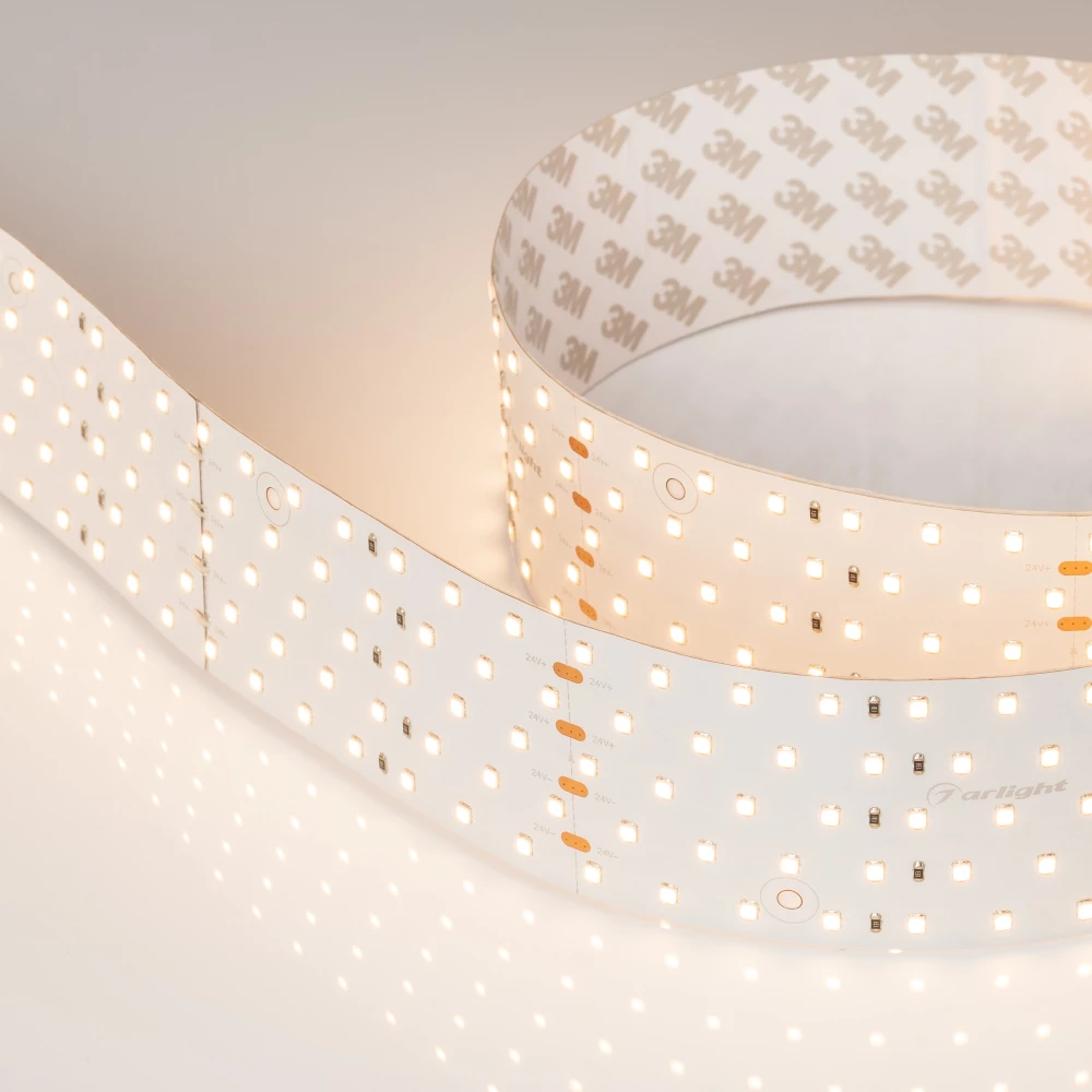 Лента RT 2-2500 24V Warm2700 5x2 (2835, 875 LED, CRI98) (Arlight, 36 Вт/м, IP20) 025165 - Viokon.com