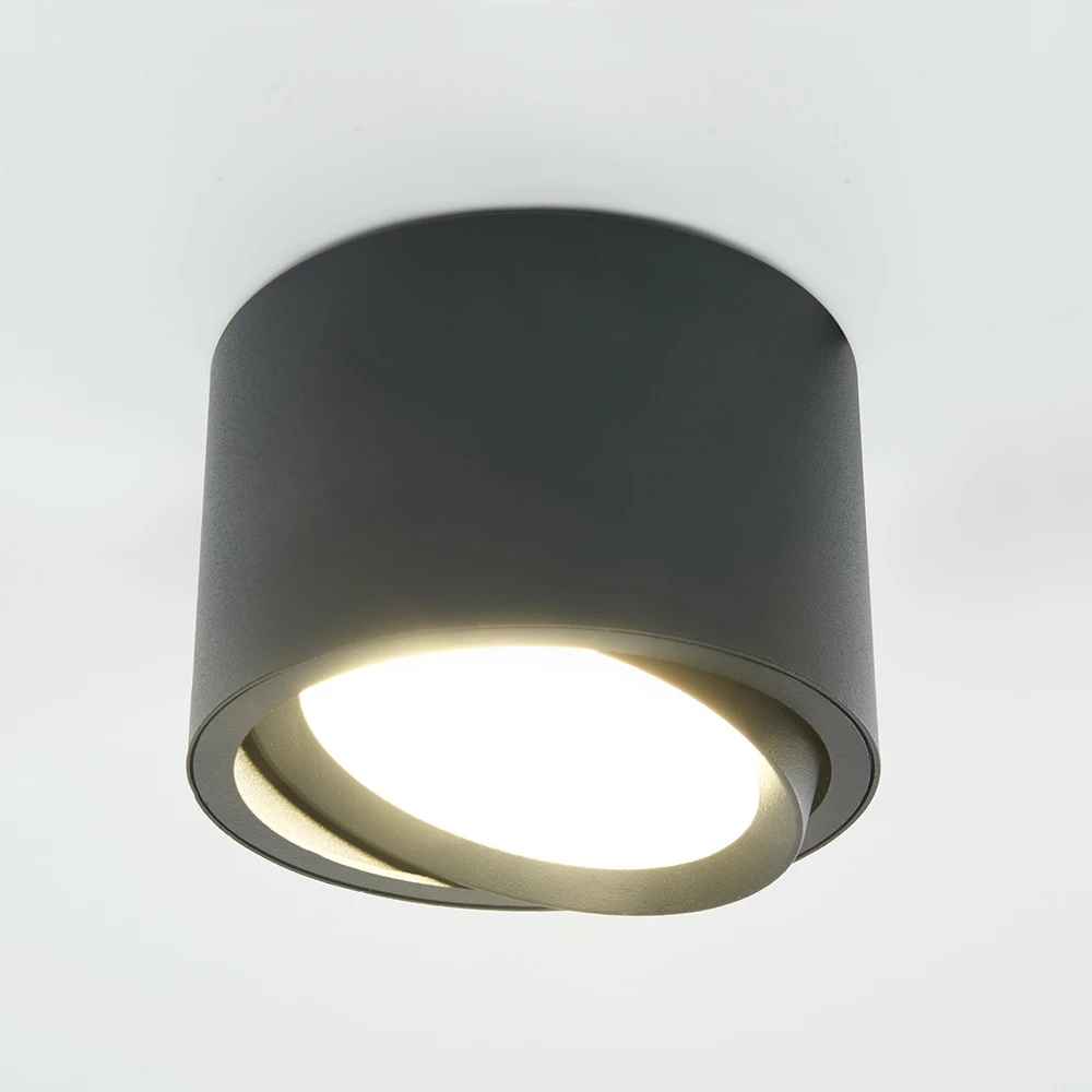 Светильник потолочный Feron HL361 12W, 230V, GX53, черный (41995) - Viokon.com