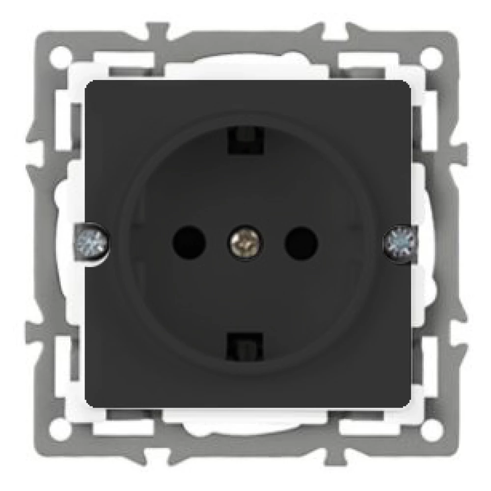 Механизм электрической розетки SCT-GP-MEU-PL-BK (250V, 16A) (Arlight, -) 043740 - Viokon.com