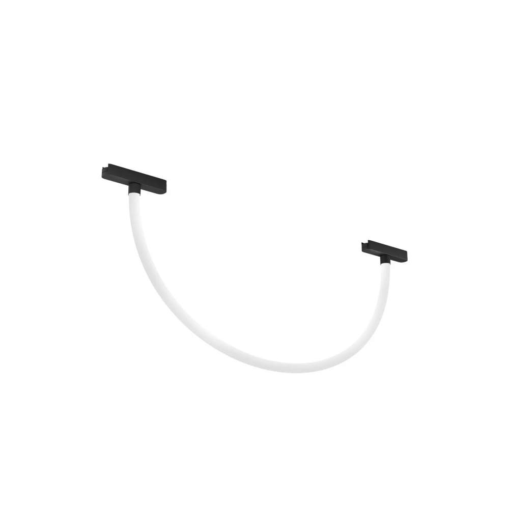 DK5357-BK Светильник для трека Air серия Ray 4000 со светодиодом 22L1000MM 48V DC 12W RA90 360 4000K IP20 черный алюминий - Viokon.com