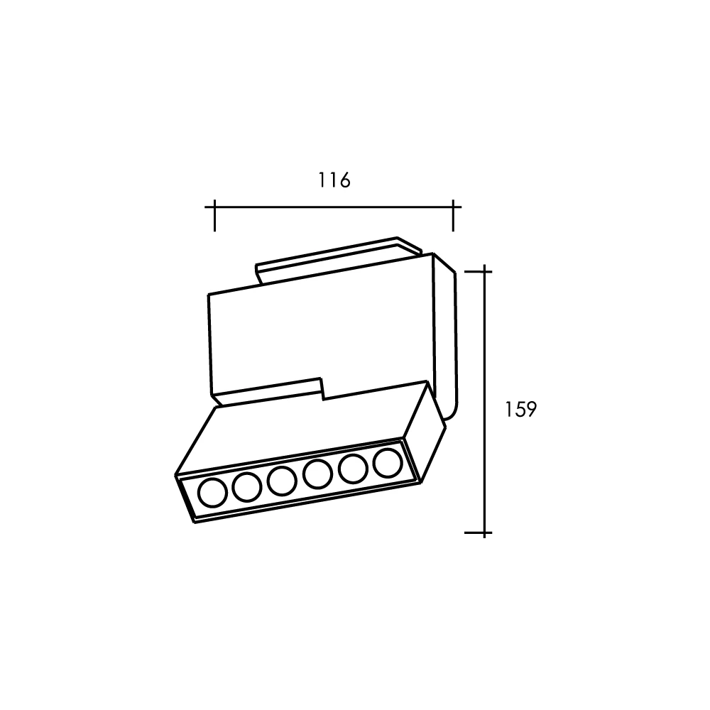 DLM-12S WH 12W 4500К - Viokon.com