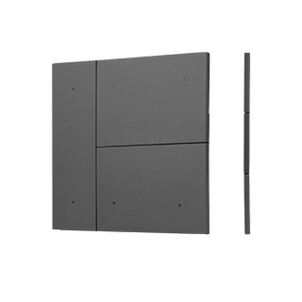 INTELLIGENT ARLIGHT Накладка панели KNX-23-3G-SUF Dark Grey (Backlight) (IARL, IP20 Металл, 2 года) 051095 - Viokon.com