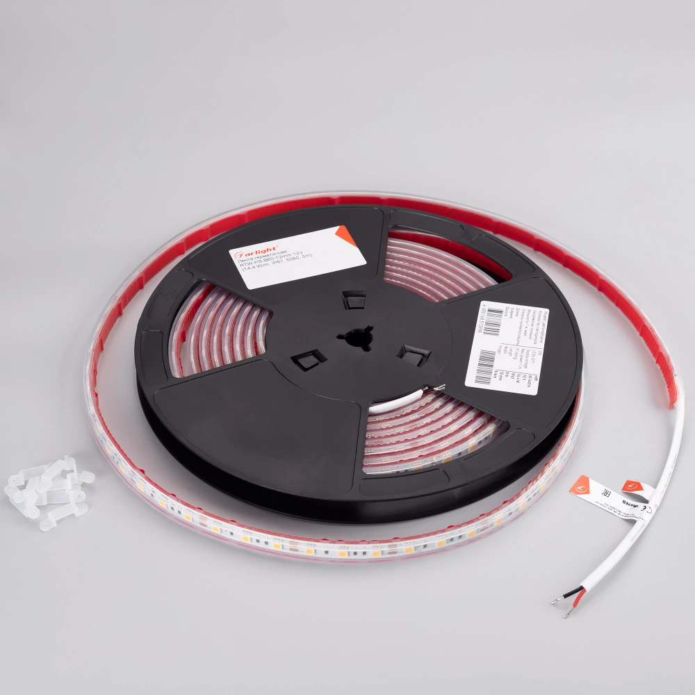 Лента герметичная RTW-PS-B60-12mm 12V Warm3000 (14.4 W/m, IP67, 5060, 5m) (Arlight, 14.4 Вт/м, IP67) 022325(2) - Viokon.com