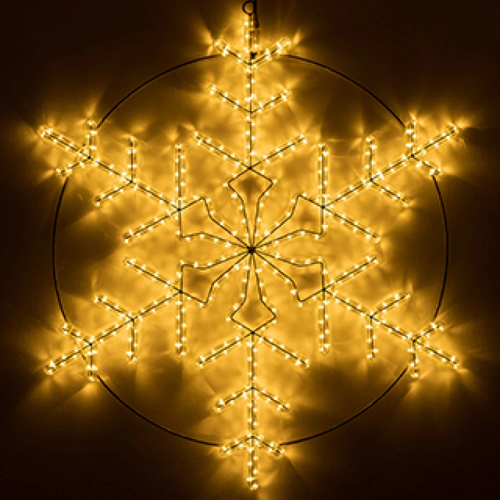 Фигура светодиодная ARD-SNOWFLAKE-M3-920x920-432LED Warm (230V, 30W) (Ardecoled, IP65, 1 год) 034251 - Viokon.com