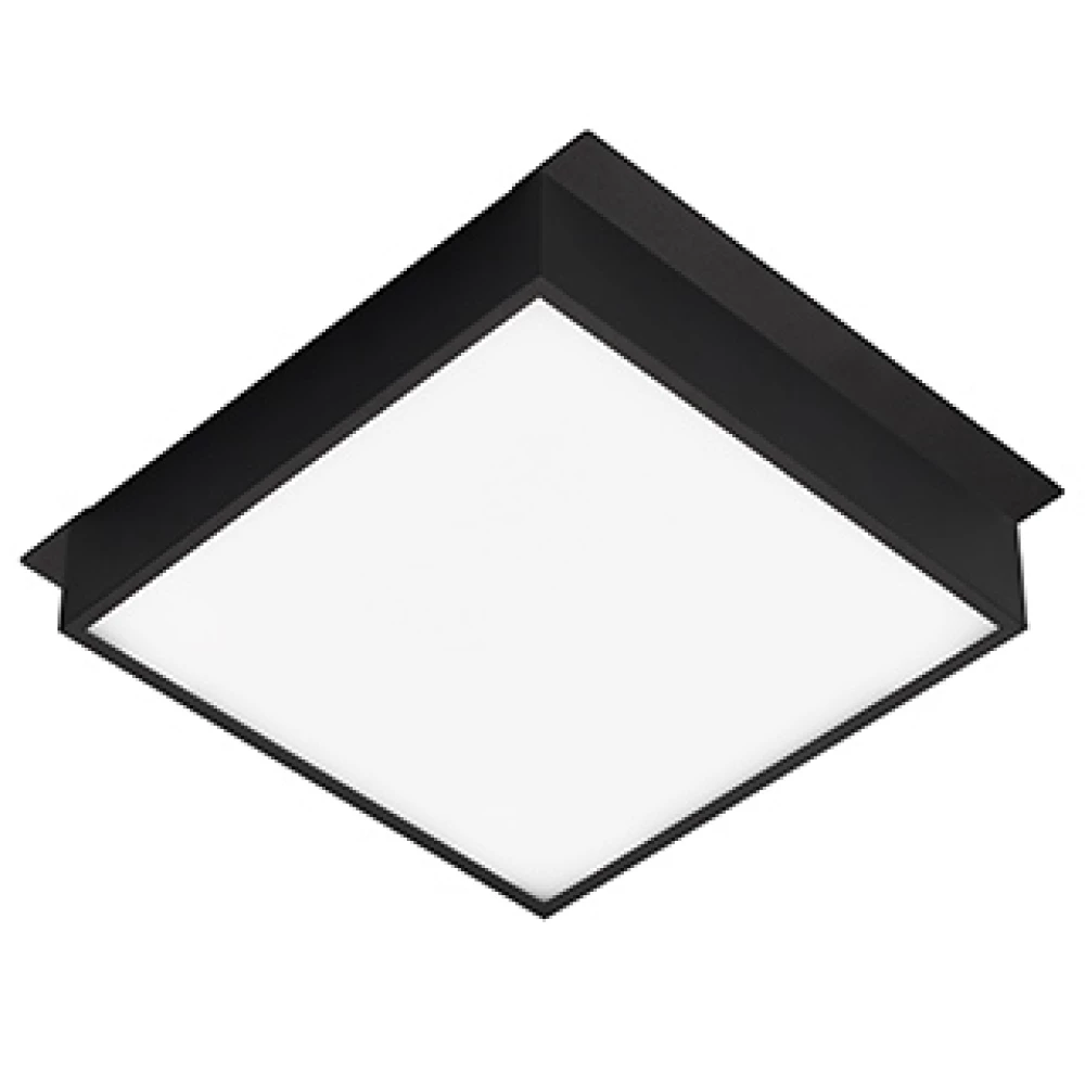 Светильник DL-GRIGLIATO-S190x190-24W Warm3000 (BK, 100 deg, 230) (Arlight, IP40 Металл, 5 лет) 045703 - Viokon.com
