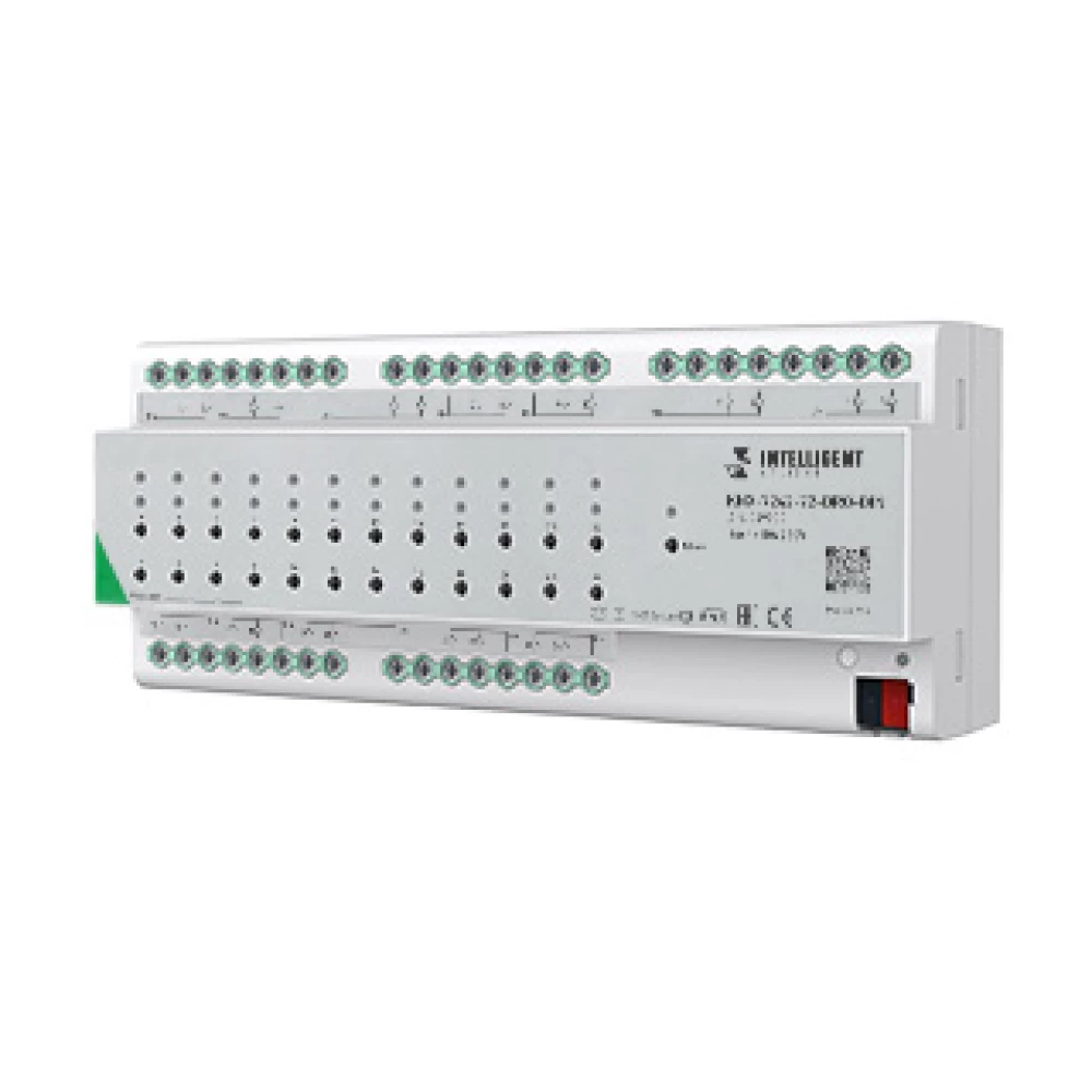 INTELLIGENT ARLIGHT Релейный модуль KNX-7242-72-DRO-DIN Grey (BUS, 24x10A) (IARL, IP20 Пластик, 2 года) 049900 - Viokon.com