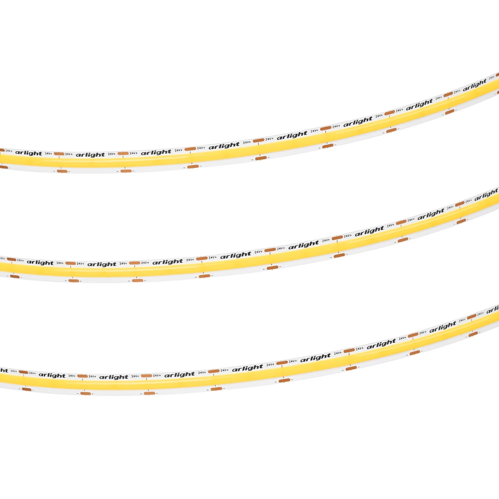 Лента COB-X576-10mm 24V White6000 (15 W/m, IP20, 5m) (Arlight, высок.эфф.150 лм/Вт) 059118 - Viokon.com