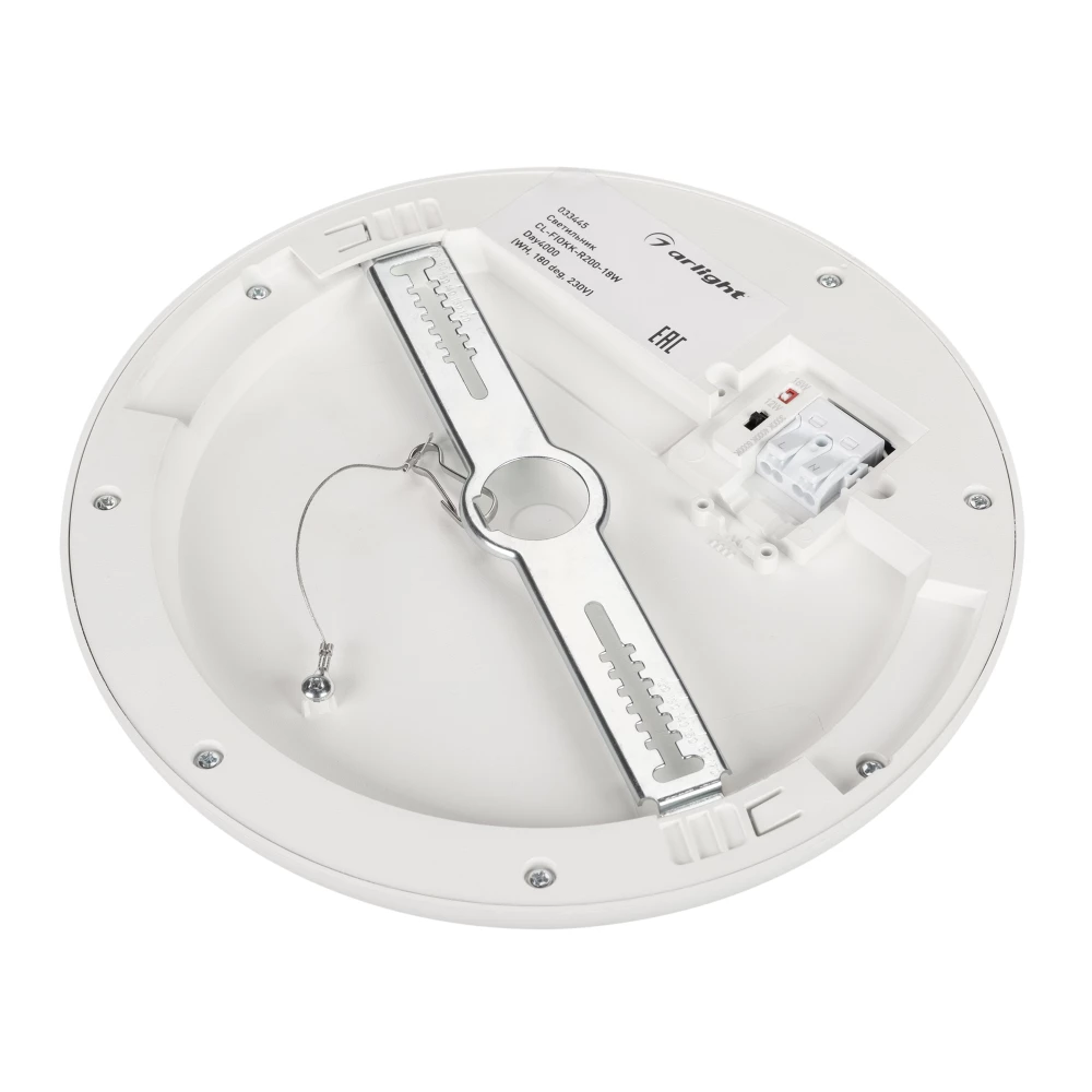 Светильник CL-FIOKK-R180-12W Day4000-MIX (WH, 120 deg, 230V) (Arlight, IP44 Пластик, 3 года) 034466 - Viokon.com