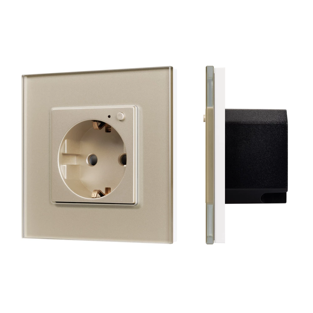Розетка электрическая с Zigbee управлением SCT-OMALI-EUZB1-PL-GD (240V, 16A, Zigbee) (Arlight, -) 050218 - Viokon.com