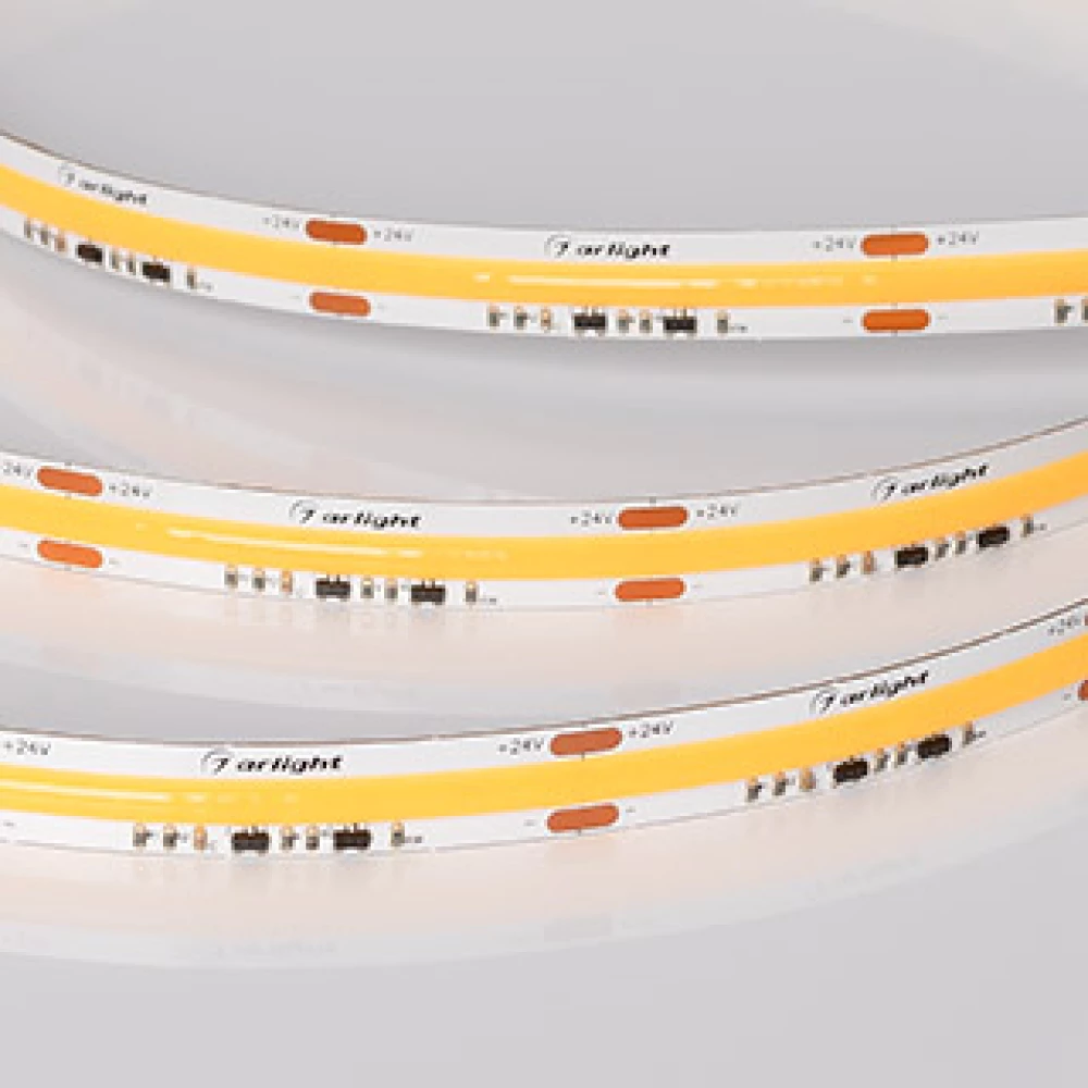 Лента COB-X560-10mm 24V Dim-To-Warm (14 W/m, IP20, 5m) (Arlight, Dim-To-Warm) 051296 - Viokon.com