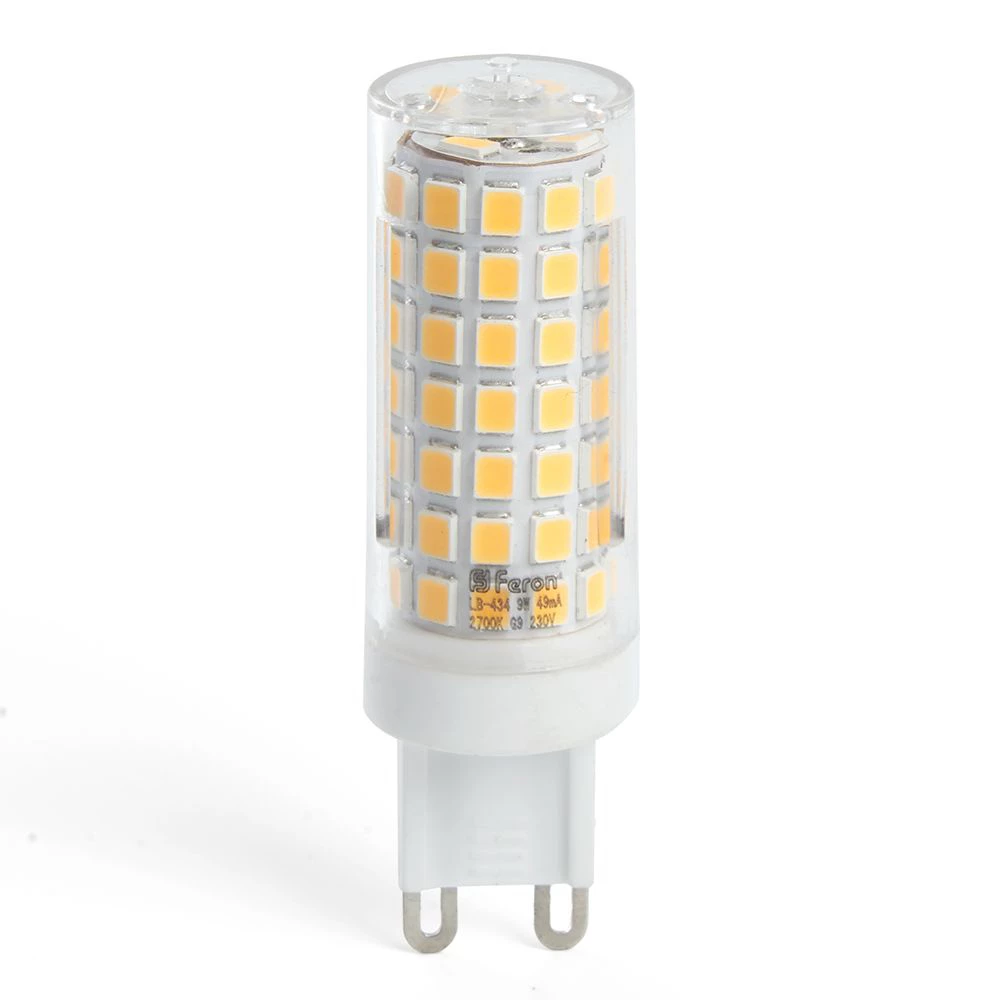 Лампа светодиодная Feron LB-434 G9 9W 175-265V 4000K (38147) - Viokon.com