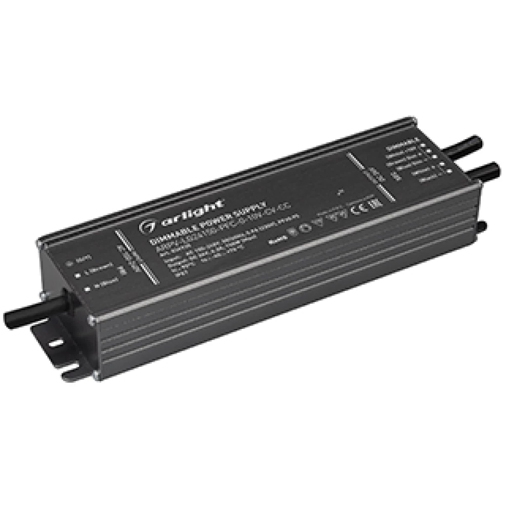 Блок питания ARPV-LG24150-PFC-0-10V-CV-CC (24V, 6.3A, 150W) (Arlight, IP67 Металл, 5 лет) 036935 - Viokon.com