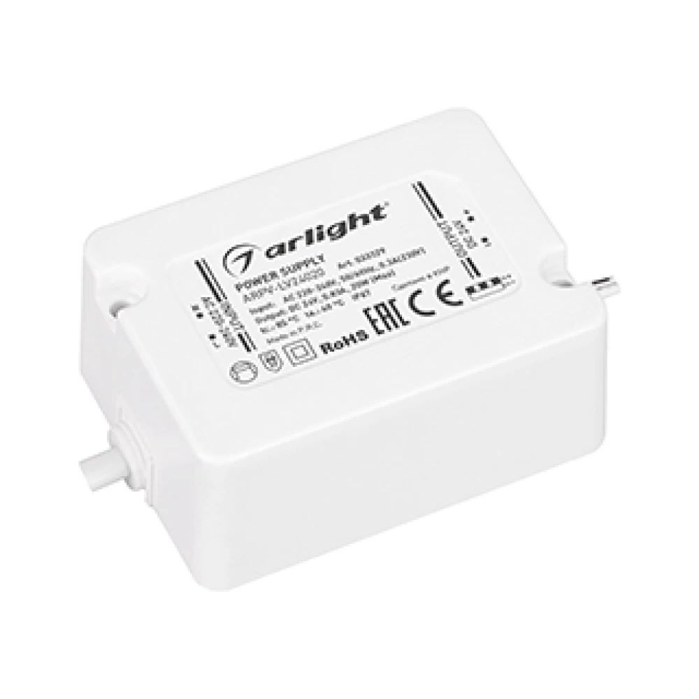 Блок питания ARPV-LV24020 (24V, 0.83A, 20W) (Arlight, IP67 Пластик, 3 года) 033329 - Viokon.com