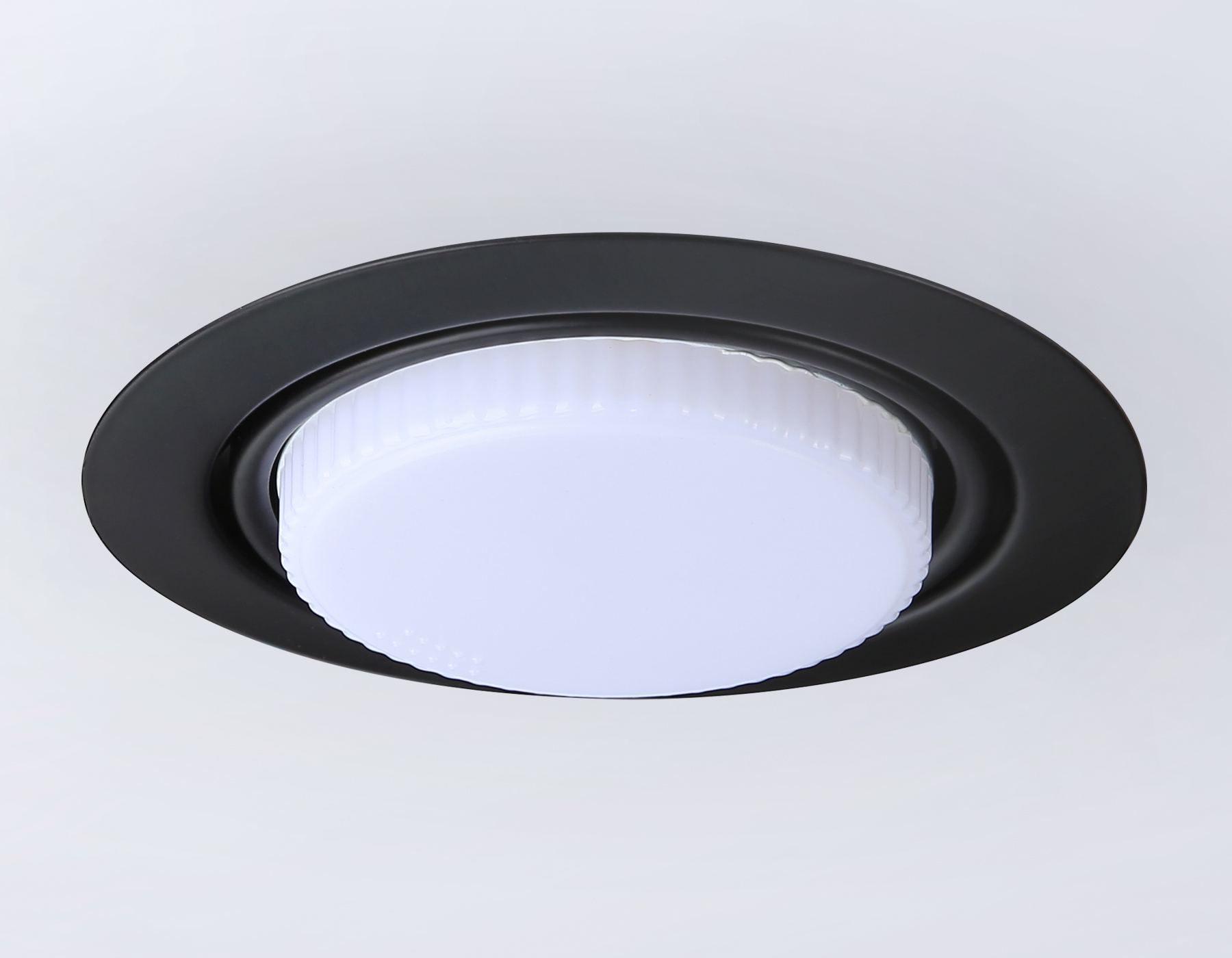 Светильник встраиваемый поворотный со сменной лампой GX53 G10123 BK черный GX53 max 12W D120*48 - Viokon.com