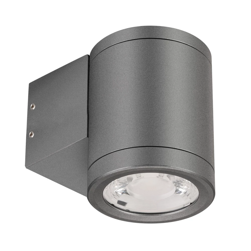 Светильник LGD-RAY-WALL-R65-9W Warm3000 (GR, 23 deg, 230V) (Arlight, IP65 Металл, 3 года) 038153(1) - Viokon.com