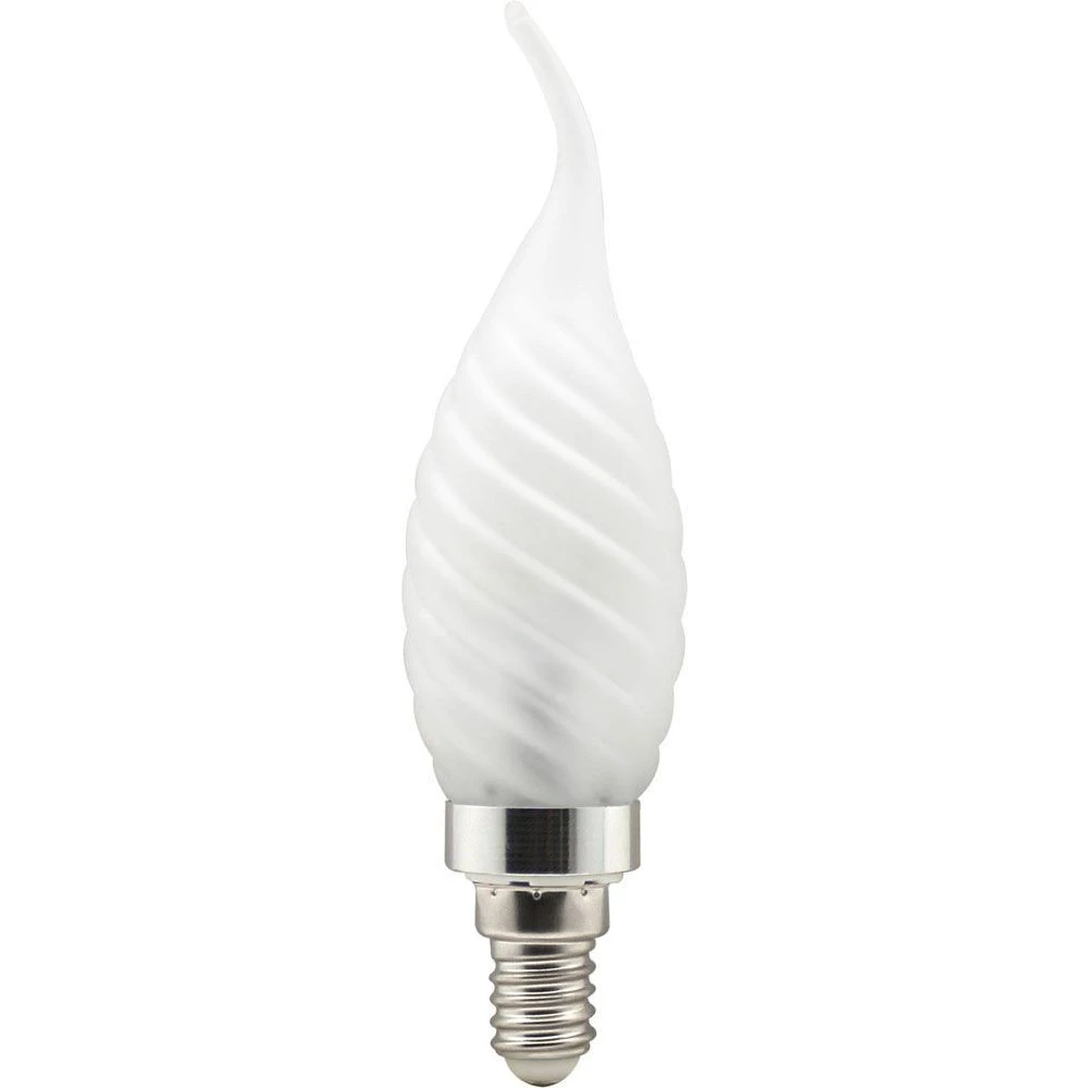 Лампа светодиодная, 6LED(3.5W) 230V E14 2700K матовая хром, LB-78 (25364) - Viokon.com