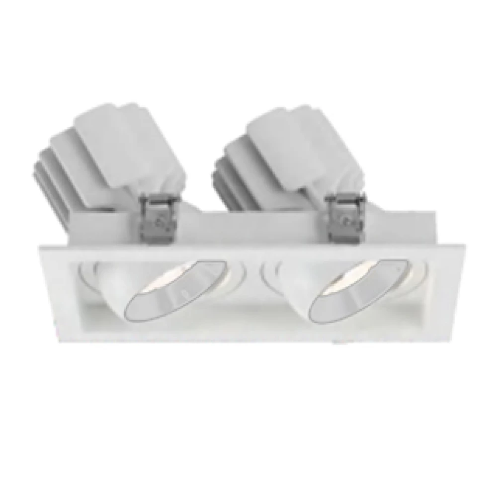 Светильник MS-VORTEX-BUILT-S250x140-2x30W Warm3000 (WH-WH, 50 deg, 230V) (Arlight, IP20 Металл, 5 лет) 042369 - Viokon.com