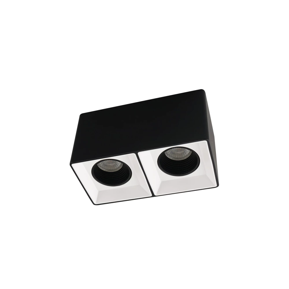 DK3085-BWBK Светильник накладной IP 20 10 Вт GU53 LED черно-белыйчерный пластик - Viokon.com