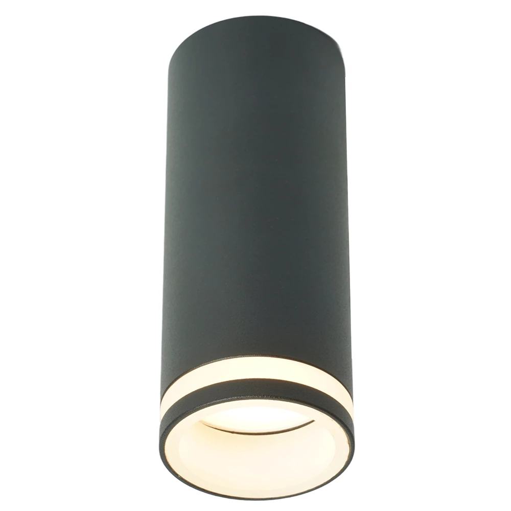 Светильник потолочный Feron ML100 Barrel LUNA MR11 GU10 35W 230V, черный (51369) - Viokon.com
