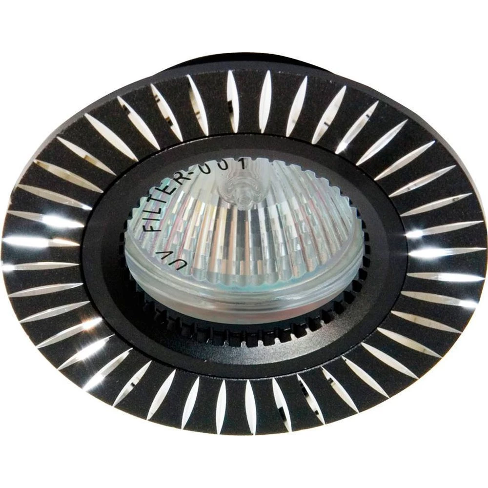 Светильник встраиваемый Feron GS-M394 потолочный MR16 G5.3 черный (17937) - Viokon.com
