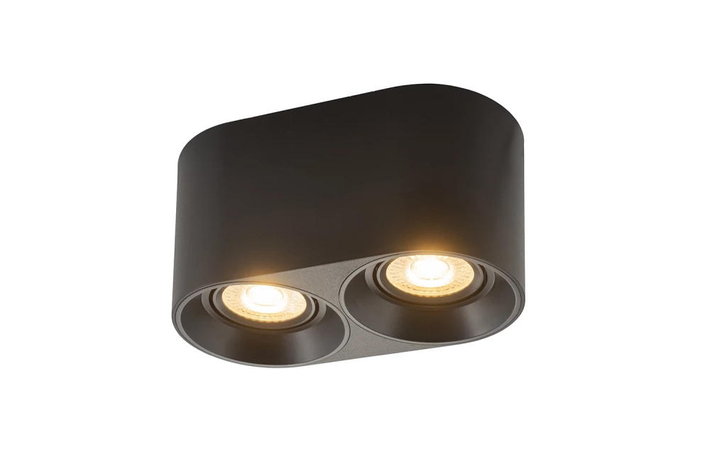 DK3036-BK Светильник накладной IP 20 10 Вт GU53 LED черный пластик - Viokon.com