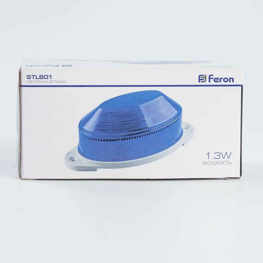Cветильник-вспышка (стробы), 18LED 1,3W, синий STLB01 (29896) - Viokon.com