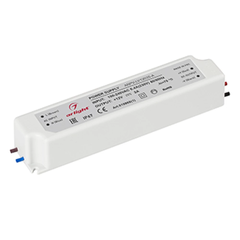 Блок питания ARPV-LV12035-A (12V, 3.0A, 36W) (Arlight, IP67 Пластик, 3 года) 018968(1) - Viokon.com