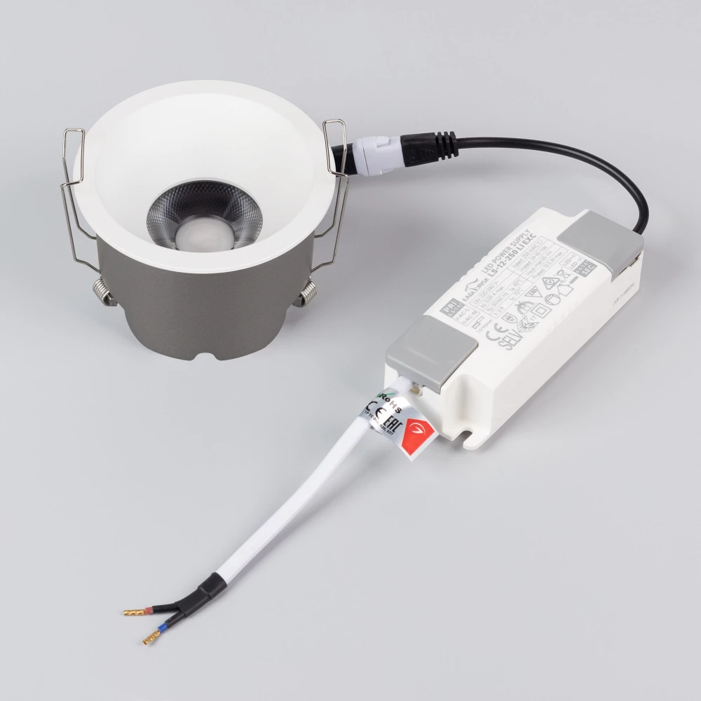 Светильник MS-HARBOR-R82-10W Day4000 (WH, 36 deg, 230V) (Arlight, IP20 Металл, 5 лет) 044790 - Viokon.com