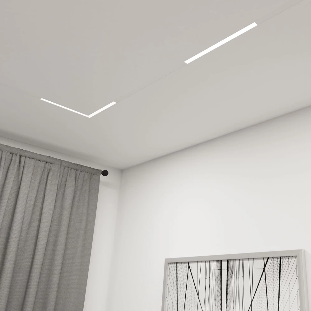 DK8004-WH Линейный светильник SMART LINEAR 18W DIM 3000K-6000K белый - Viokon.com