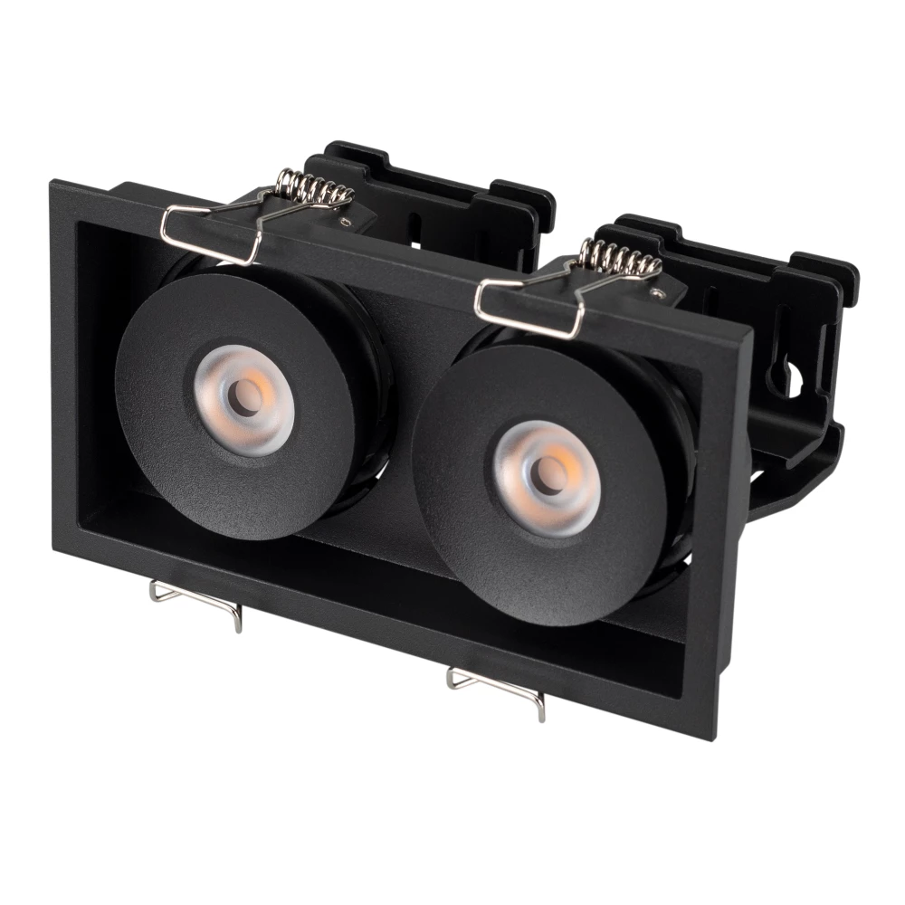 Светильник CL-SIMPLE-S148x80-2x9W Day4000 (BK, 45 deg) (Arlight, IP20 Металл, 3 года) 026877 - Viokon.com