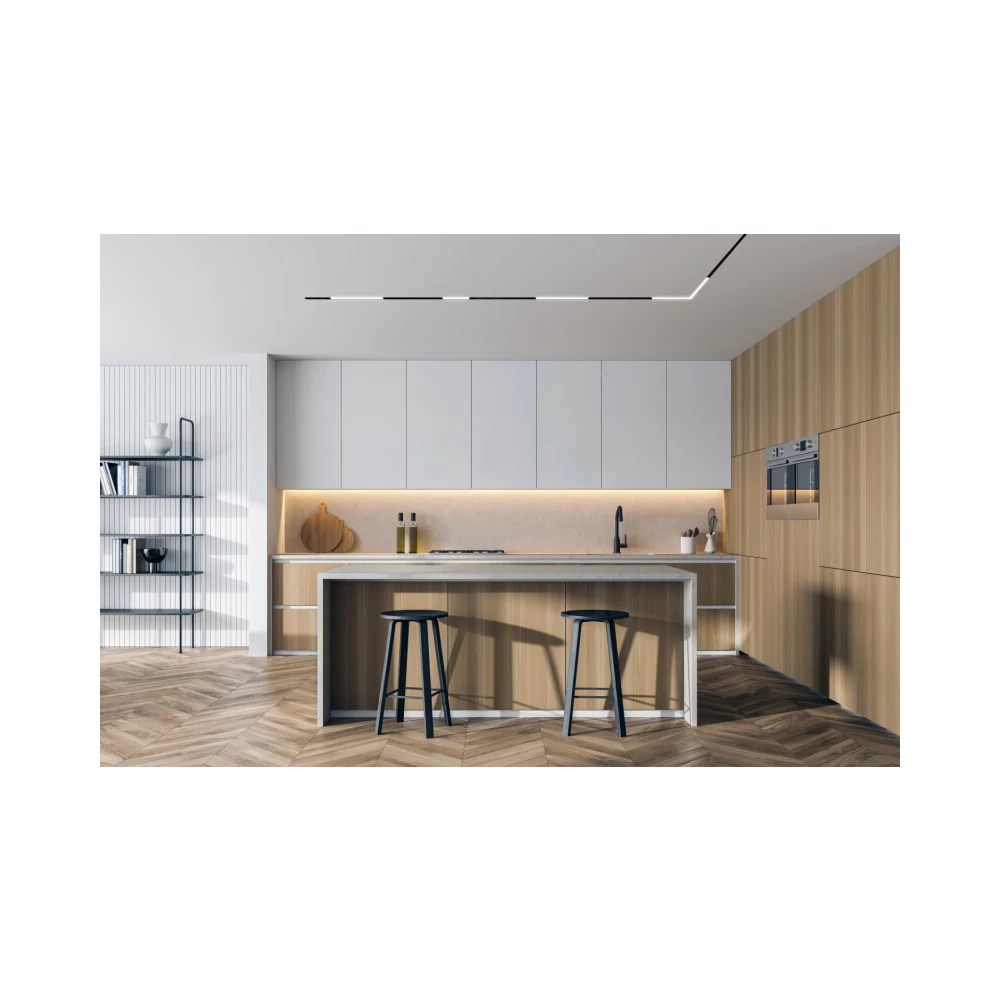DK8004-CONN-BK Трековый светильник-коннектор SMART LINEAR IP20 18W DIM 3000K-6000K черный - Viokon.com