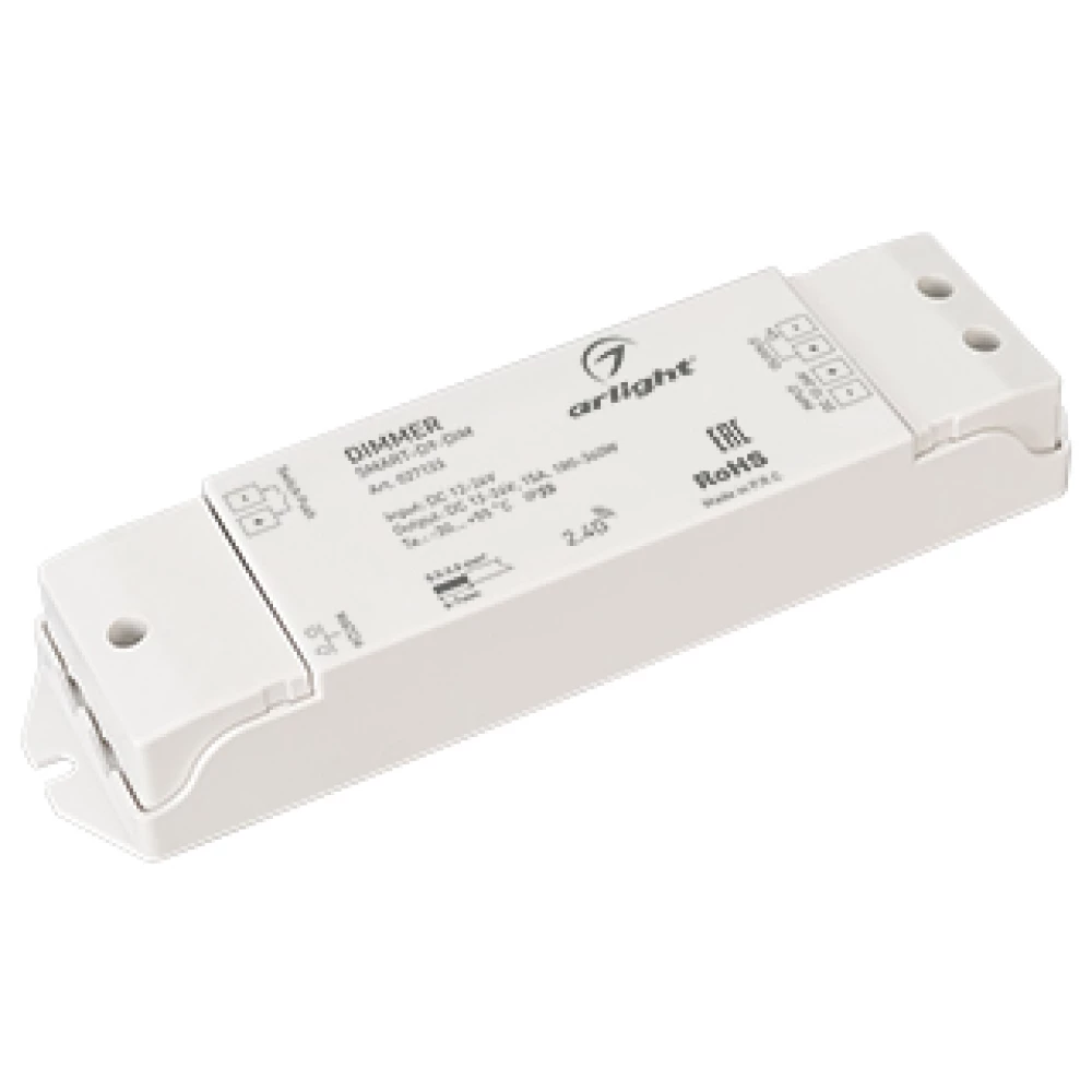 Диммер SMART-D9-DIM (12-24V, 1x15A, 2.4G) (Arlight, IP20 Пластик, 5 лет) 027133 - Viokon.com