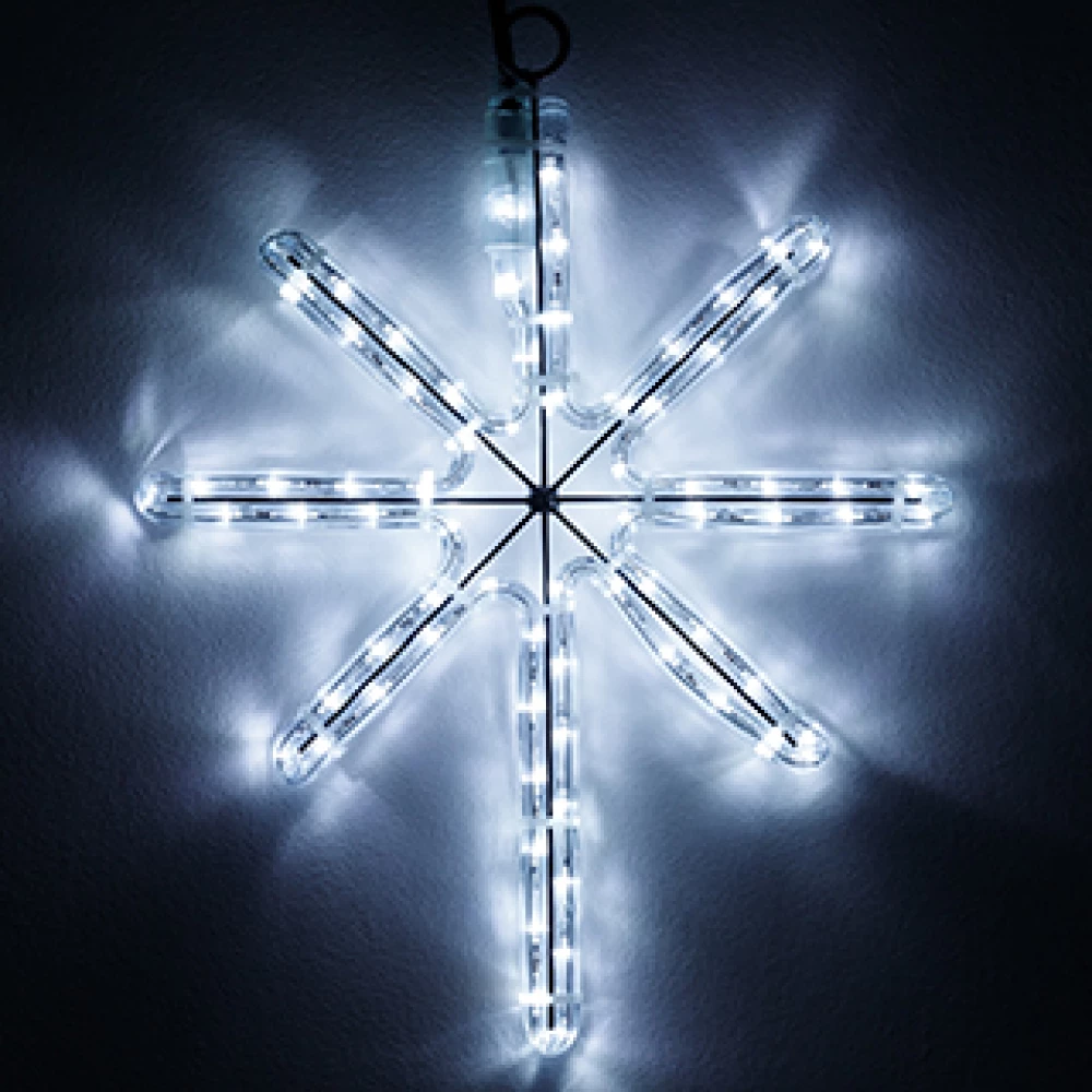 Фигура cветодиодная ARD-STAR-M2-380x250-36LED White (230V, 2.5W) (Ardecoled, IP65, 1 год) 034247 - Viokon.com