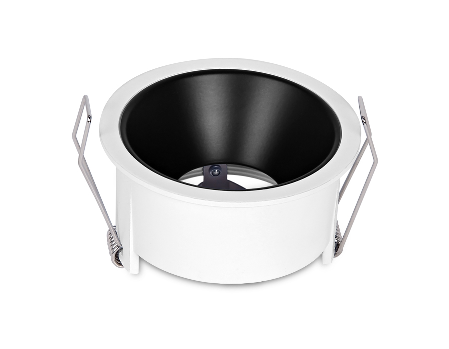Встраиваемый точечный светильник MR16 TN118 WH/BK белый/черный GU5.3 D80*45 - Viokon.com