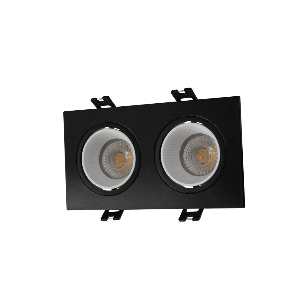 DK3072-BKWH Встраиваемый светильник IP 20 10 Вт GU53 LED черныйбелый пластик - Viokon.com