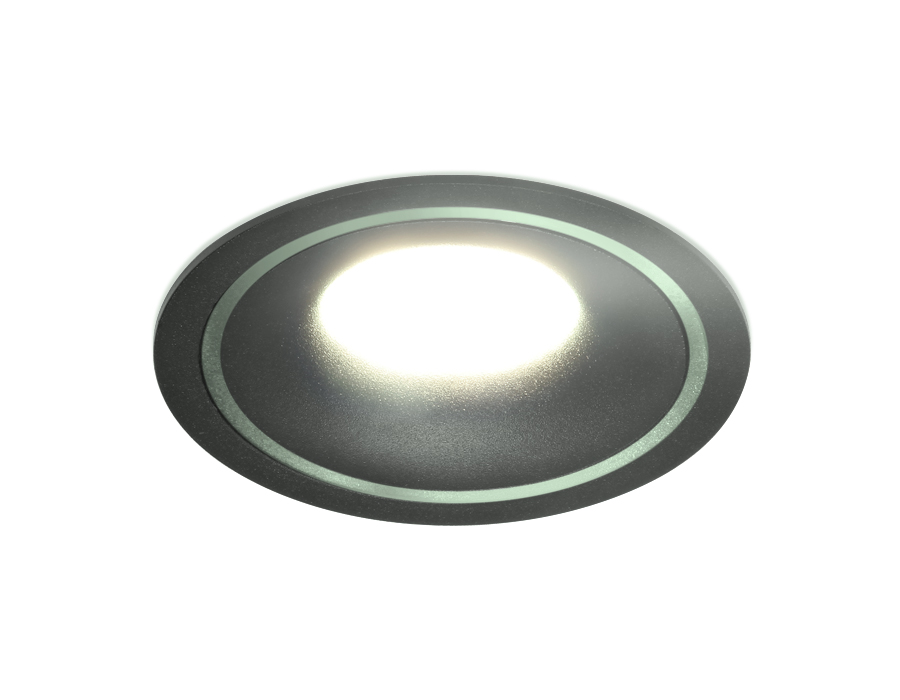 Встраиваемый точечный светильник MR16 TN121 BK/S черный/песок GU5.3 D100*30 - Viokon.com