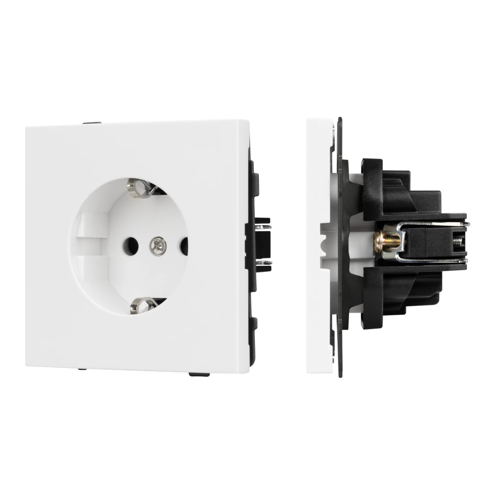 Механизм электрической розетки SCT-TENDO-MEU1-PL-WH (230V, 16A) (Arlight, Белый) 054078 - Viokon.com
