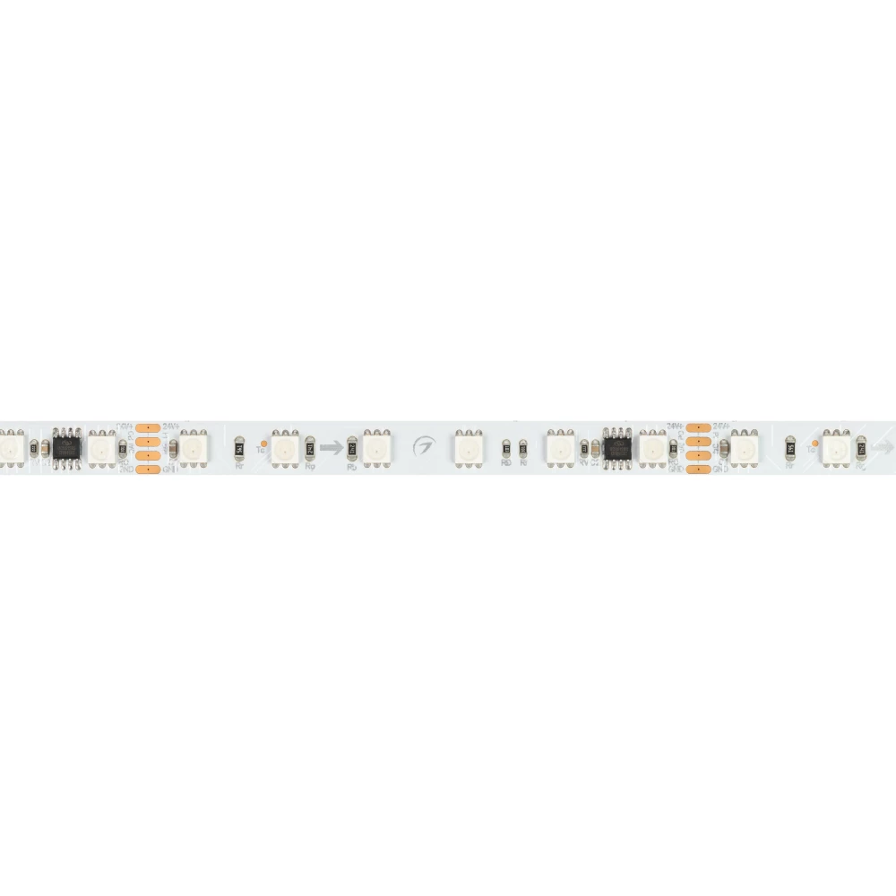 Лента DMX-B60-10mm 24V RGB-PX6 (15 W/m, IP20, 5060, 5m) (Arlight, -) 033448 - Viokon.com