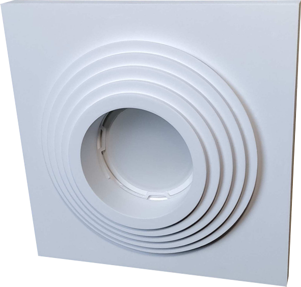 Светильник гипсовый встраиваемый mr 16 Roden RD-404 Wh - Viokon.com
