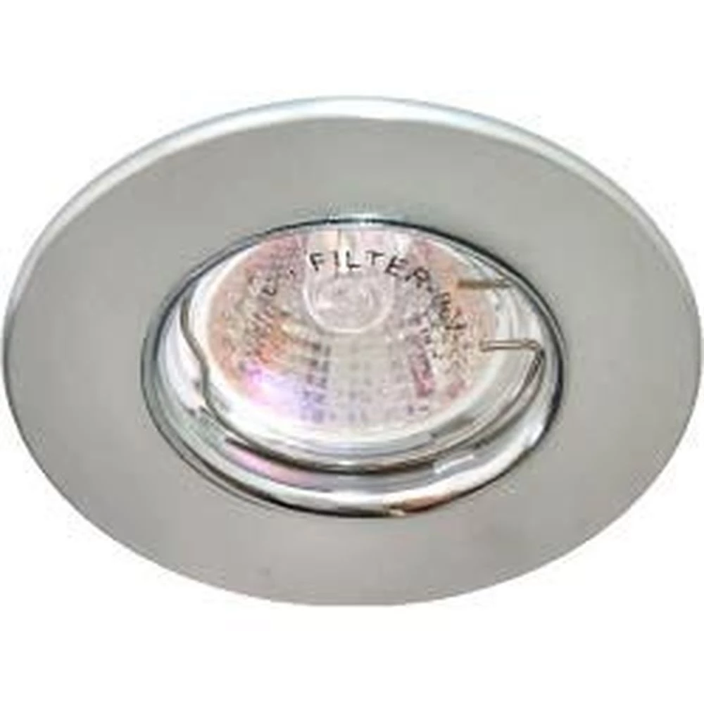 Светильник потолочный  MR16 MAX50W 12V G5.3, матовый хром, хром,DL108-С (28385) - Viokon.com