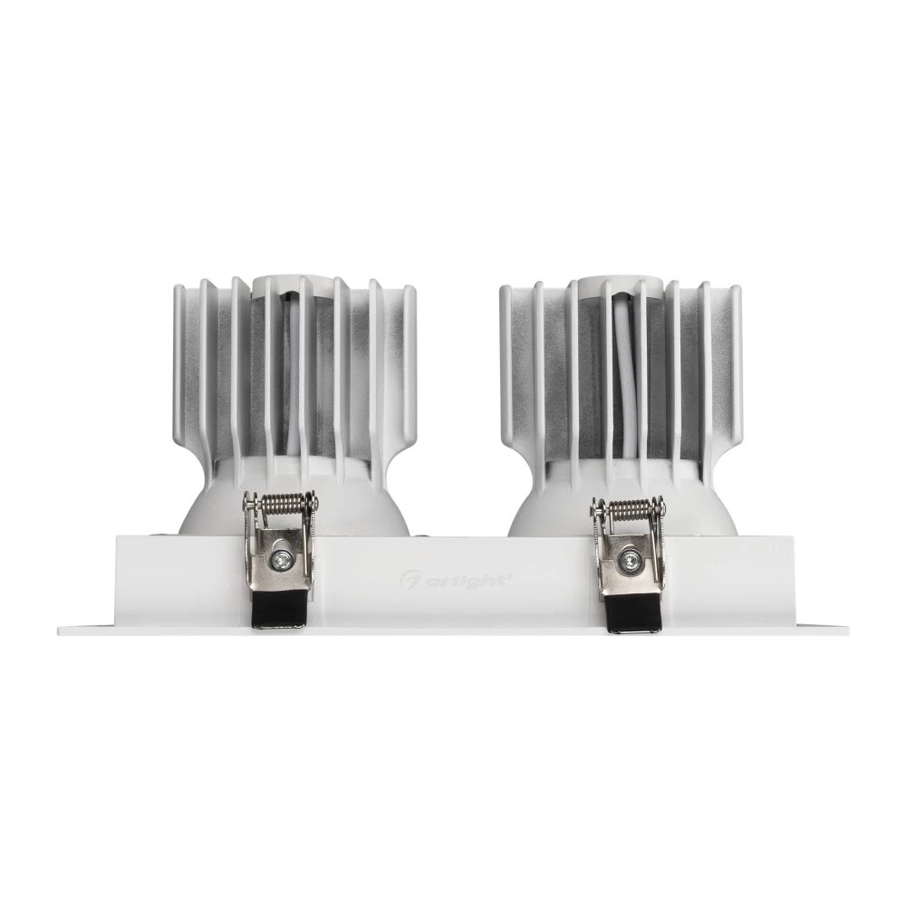 Светильник MS-VORTEX-BUILT-S210x117-2x20W Warm3000 (WH-WH, 20 deg, 230V) (Arlight, IP20 Металл, 5 лет) 057762 - Viokon.com